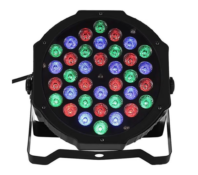 Proiector joc de lumini PAR 36 leduri RGB 8 jocuri de lumini